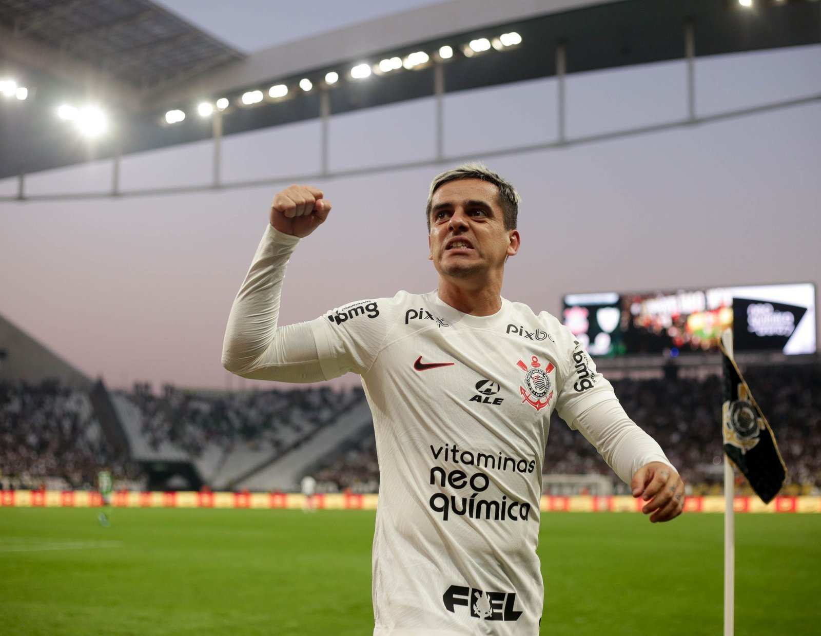 Fagner importante marca histórica no corinthians