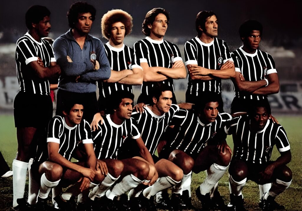 Time do Corinthians campeão em 77 no fim do jejum